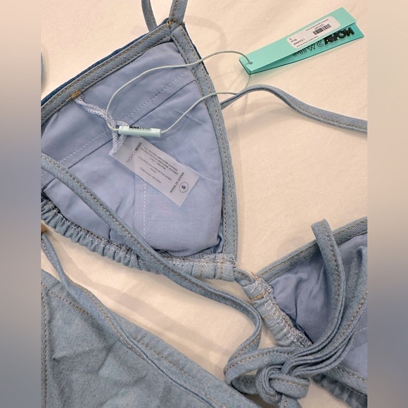 NWT ✨ Fashion Nova denim bikini set - Picture 6 of 10
